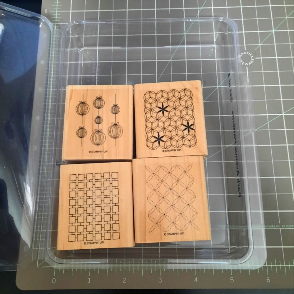Park Avenue Patterns Stampin Up set